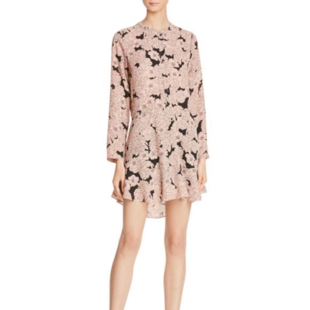 Aqua Marigold Flounce Bottom Dress